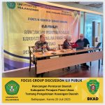 Focus Group Discussion Uji Publik